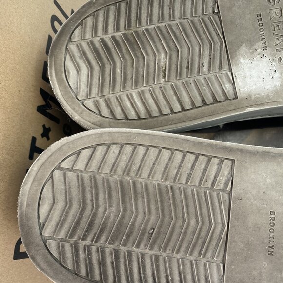 Greats Brooklyn The Royale Leather Sneakers in Navy - Size 11.5 - Picture 8 of 9